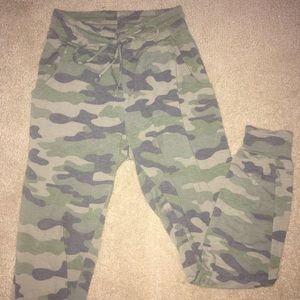 Camo joggers